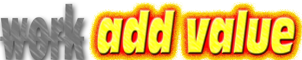 illustration of value creation vs work